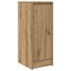 vidaXL Sideboard Artisan-Eiche 29,5x34x76 cm Holzwerkstoff