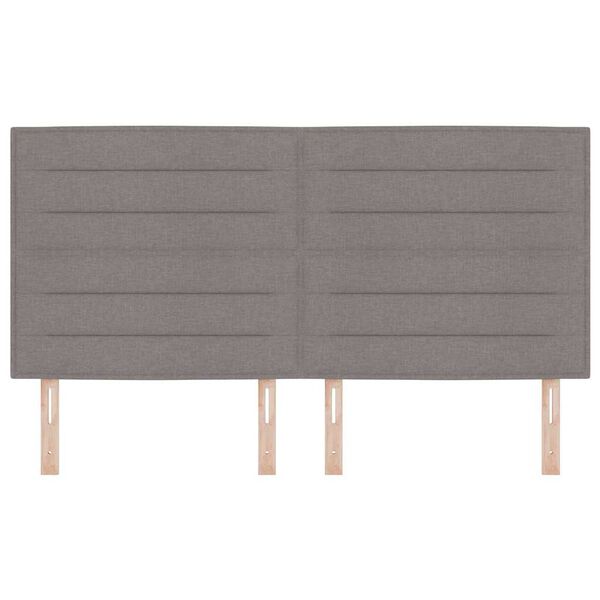 vidaXL Kopfteil Taupe 180 cm Stoff