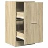 vidaXL Apothekerschrank Sonoma-Eiche 40x41x77,5 cm Holzwerkstoff