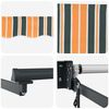 vidaXL Einziehbare Markise Mehrfarbig 350 x 250 cm