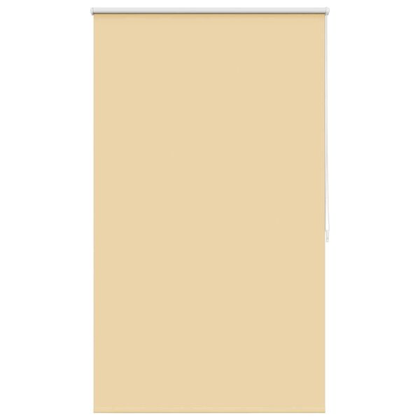 vidaXL Verdunkelungsrollo 124,4 x 175 cm, Stoffbreite 120 cm, Beige