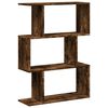 vidaXL Raumteiler-B&uuml;cherregal 3 F&auml;cher R&auml;uchereiche 70x24x97 cm