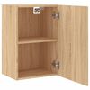 vidaXL TV-Wandschrank Sonoma-Eiche 40,5x30x60 cm Holzwerkstoff