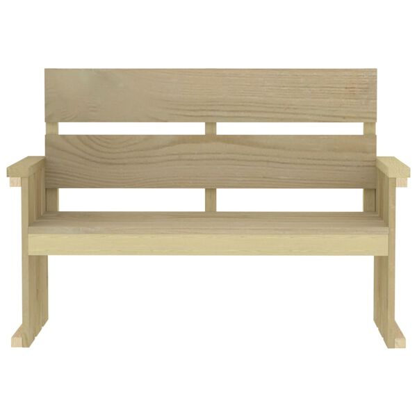 vidaXL 3-tlg. Garten-Essgruppe Kiefernholz Impr&auml;gniert