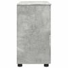 vidaXL Badezimmerschrank mit Schubladen Beton Grau 76,5 x 35 x 64 cm