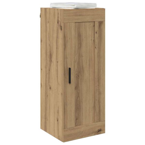 vidaXL Wandschrank Artisan-Eiche 34,5 x 34 x 90 cm Holzwerkstoff