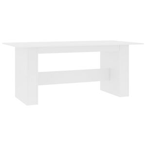vidaXL Esstisch Wei&szlig; 180x90x76 cm Holzwerkstoff