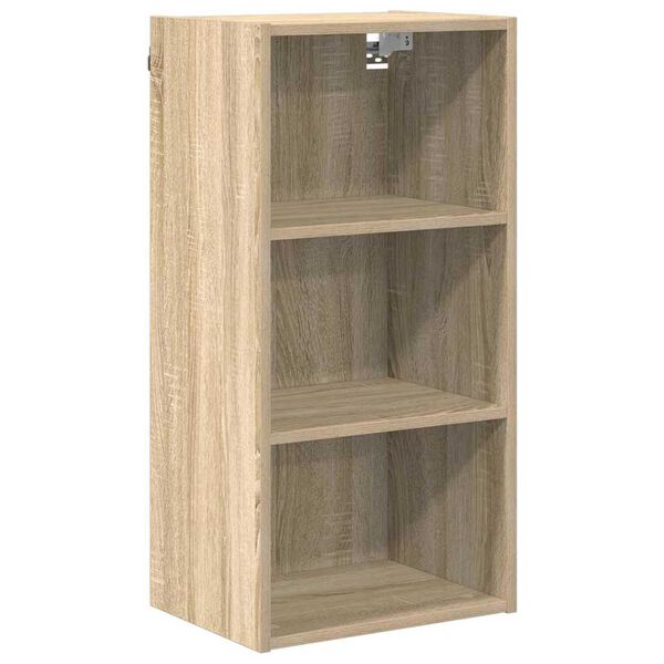 vidaXL H&auml;ngeschrank Riga Sonoma-Eiche 40 x 29,5 x 80 cm Holzwerkstoff