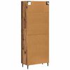 vidaXL Highboard Wandmontiert Altholz 69,5 x 34 x 180 cm Holzwerkstoff