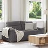 vidaXL 2-Sitzer-Sofa Grau 180x81x84 cm Kunstleder