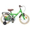 vidaXL Kinderfahrrad 12 Zoll f&uuml;r 2-4 Jahre alt Gr&uuml;n