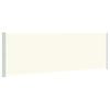 vidaXL Seitenmarkise Ausziehbar 200x600 cm Creme