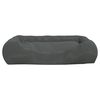 vidaXL Hundebett mit Kissen Dunkelgrau 75x58x18 cm Oxford-Gewebe