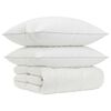 vidaXL G&auml;nsedaunen-Bettdecken-Set 90% FULDA 3 stk. 135 x 220 cm Wei&szlig;
