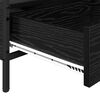 vidaXL Couchtisch Schwarze Eiche 100 x 51 x 45 cm Holzwerkstoff