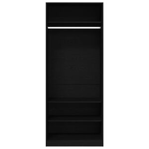 vidaXL Kleiderschrank Artisan-Eiche 80 x 50 x 200 cm Holzwerkstoff