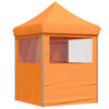vidaXL Party-Zelt Orange 200 x 200 x 306 cm Oxford-Stoff