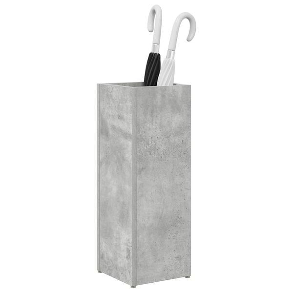 vidaXL Sonnenschirmhalter Beton Grau 20 x 20 x 55,5 cm Holzwerkstoff