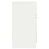 vidaXL Sideboard mit Schublade Wei&szlig; 71x35x65 cm Holzwerkstoff