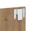 vidaXL Kopfteil mit Schrank 3 pcs Artisan-Eiche Holzwerkstoff