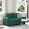 vidaXL 2-Sitzer-Sofa Dunkelgr&uuml;n 120 cm Stoff