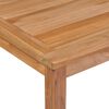 vidaXL 7-teiliges Garten-Ess-Set 200 x 100 cm Massivholz Teak