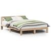 vidaXL Massivholzbett ohne Matratze 150x200 cm Kiefernholz
