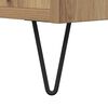 vidaXL Sideboard Artisan-Eiche 101,5x35x70 cm Holzwerkstoff