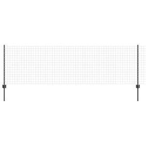vidaXL Geschwei&szlig;ter Drahtzaun 10 x 0,8 m (B x H)
