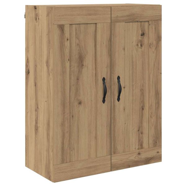 vidaXL Wandschrank Artisan-Eiche 69,5 x 34 x 90 cm Holzwerkstoff