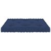 vidaXL Paletten-Bodenkissen Hellmarineblau 73x40x7 cm Baumwolle