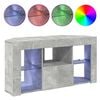 vidaXL Eck-LED-TV-Schrank Beton Grau 100 x 40 x 50 cm Holzwerkstoff