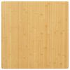 vidaXL Tischplatte 70x70x4 cm Bambus