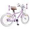 vidaXL Kinderfahrrad 20 Zoll f&uuml;r 6-11 Jahre alt Lila