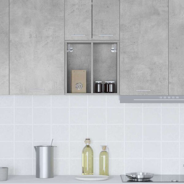 vidaXL H&auml;ngeschrank Beton Grau 40 x 29,5 x 40 cm Holzwerkstoff