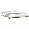 vidaXL Bettrahmen Braun 180 x 220 cm Massives Kiefernholz