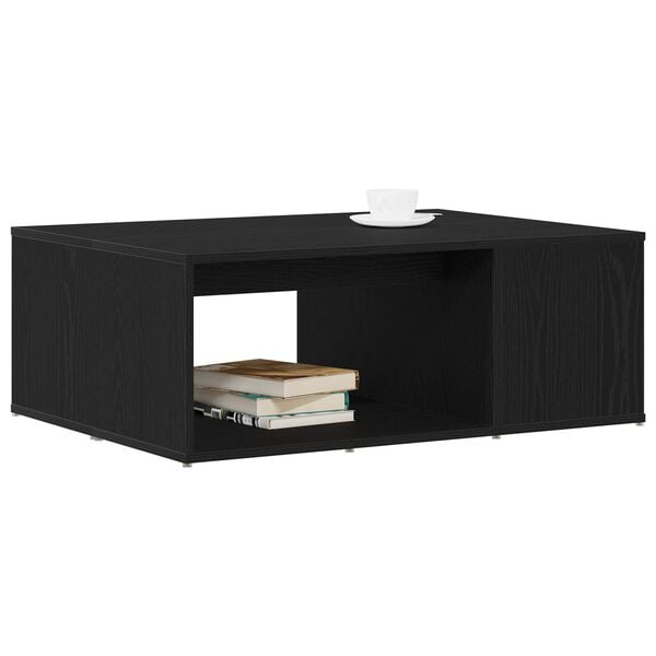 vidaXL Couchtisch Schwarz Eichen-Optik 90 x 67 x 33 cm Holzwerkstoff