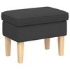 vidaXL Hocker Dunkelgrau 55 x 35 x 41 cm Boucl&eacute;