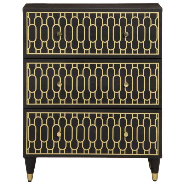 vidaXL Beistellschr&auml;nke 2 Stk. 60x33x75 cm Massivholz Mango