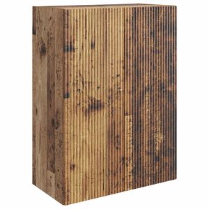 vidaXL Wandschrank 66 x 34,5 x 90 cm Holzwerkstoff Altholz