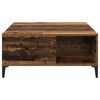 vidaXL Couchtisch Altholz 80 x 80 x 36,5 cm Holzwerkstoff