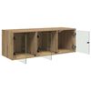vidaXL Wandschrank Artisan-Eiche 102 x 37 x 35 cm Holzwerkstoff