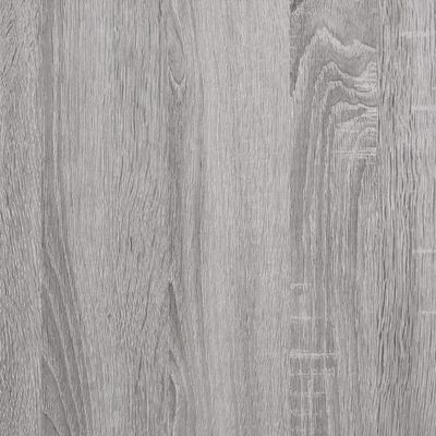 vidaXL Plattenschrank Grau Sonoma 100x38x48 cm Holzwerkstoff