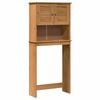 vidaXL Waschmaschinen-Schrank mit Regal VIGO Braun und Honigbraun