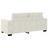 vidaXL Zweisitzer-Sofa Creme 180x77x82 cm Samt