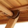vidaXL Klappbarer Gartentisch 90x90x75 cm Massivholz Akazie
