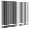 vidaXL Markisenersatzstoff Anthrazit und Wei&szlig; 280 x 195 cm Polyester