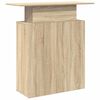 vidaXL Empfangstresen Sonoma-Eiche 100 x 40 x 104 cm Holzwerkstoff
