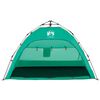 vidaXL Strandzelt 2 Personen Seegrün Quick Release Wasserdicht
