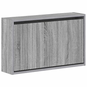 vidaXL Wandmontierter Schuhschrank ARNHEM 71 x 17 x 43 cm Sonoma-Grau
